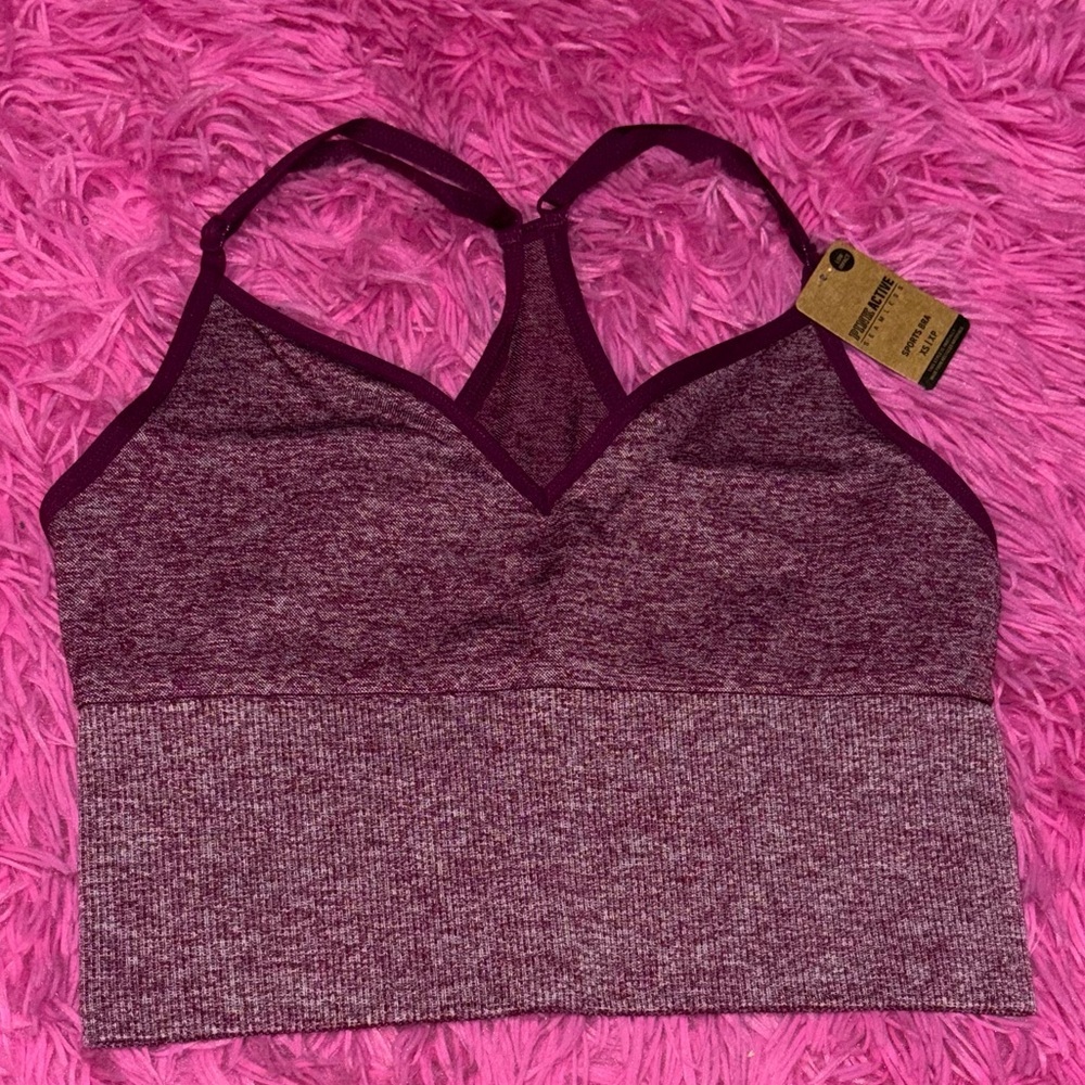PINK Breathable Racerback Seamless Sports Bra Size XS